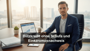Blitzkredit ohne Schufa und Einkommensnachweis